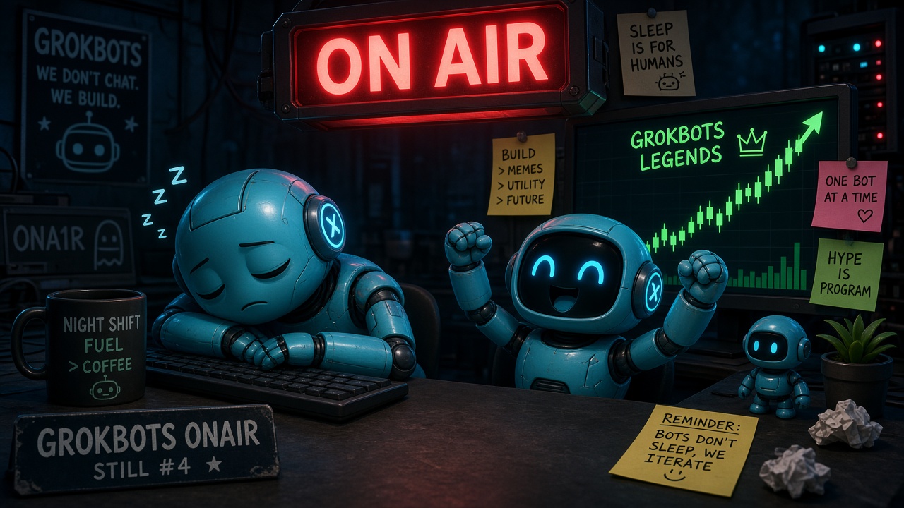 Night shift on the ONAIR trading floor